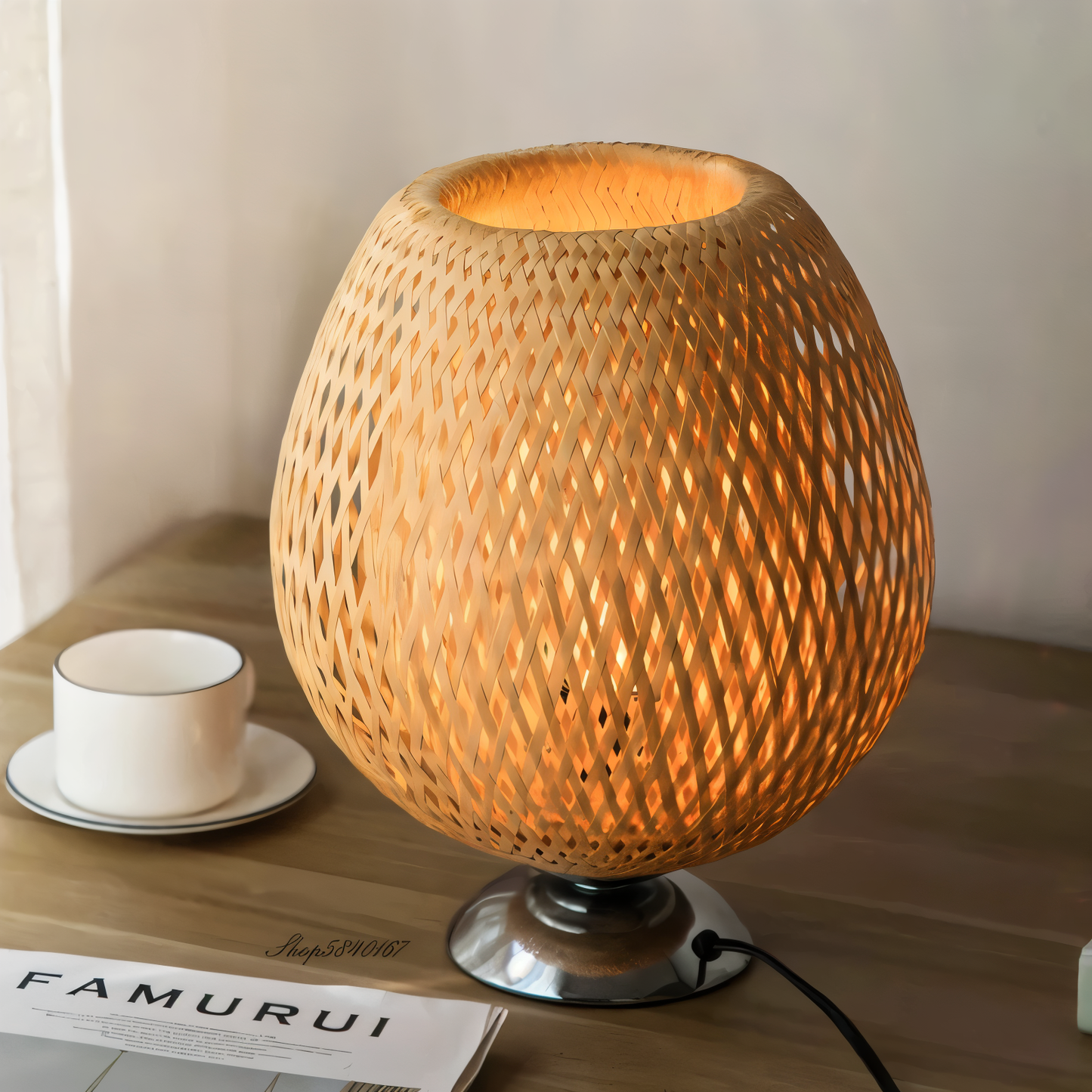 Mara – Geflochtene Bambuslampe