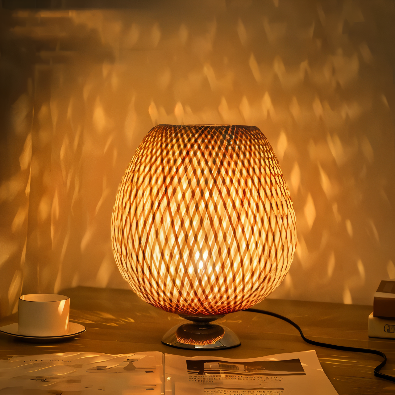 Mara – Geflochtene Bambuslampe