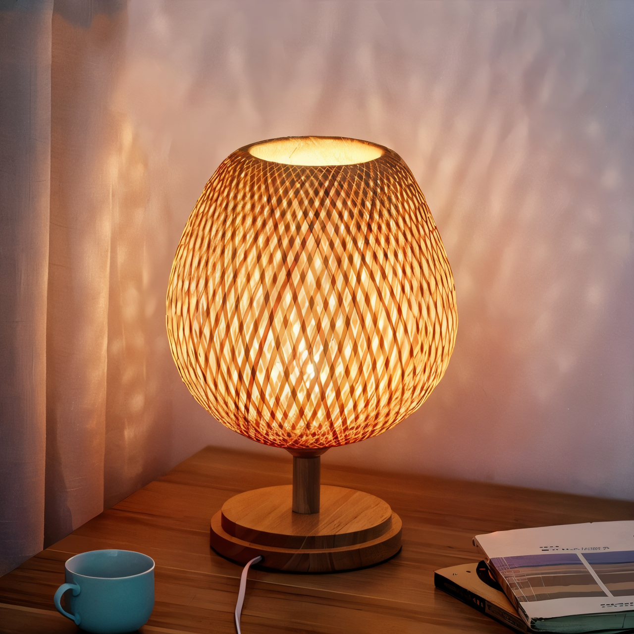 Mara – Geflochtene Bambuslampe