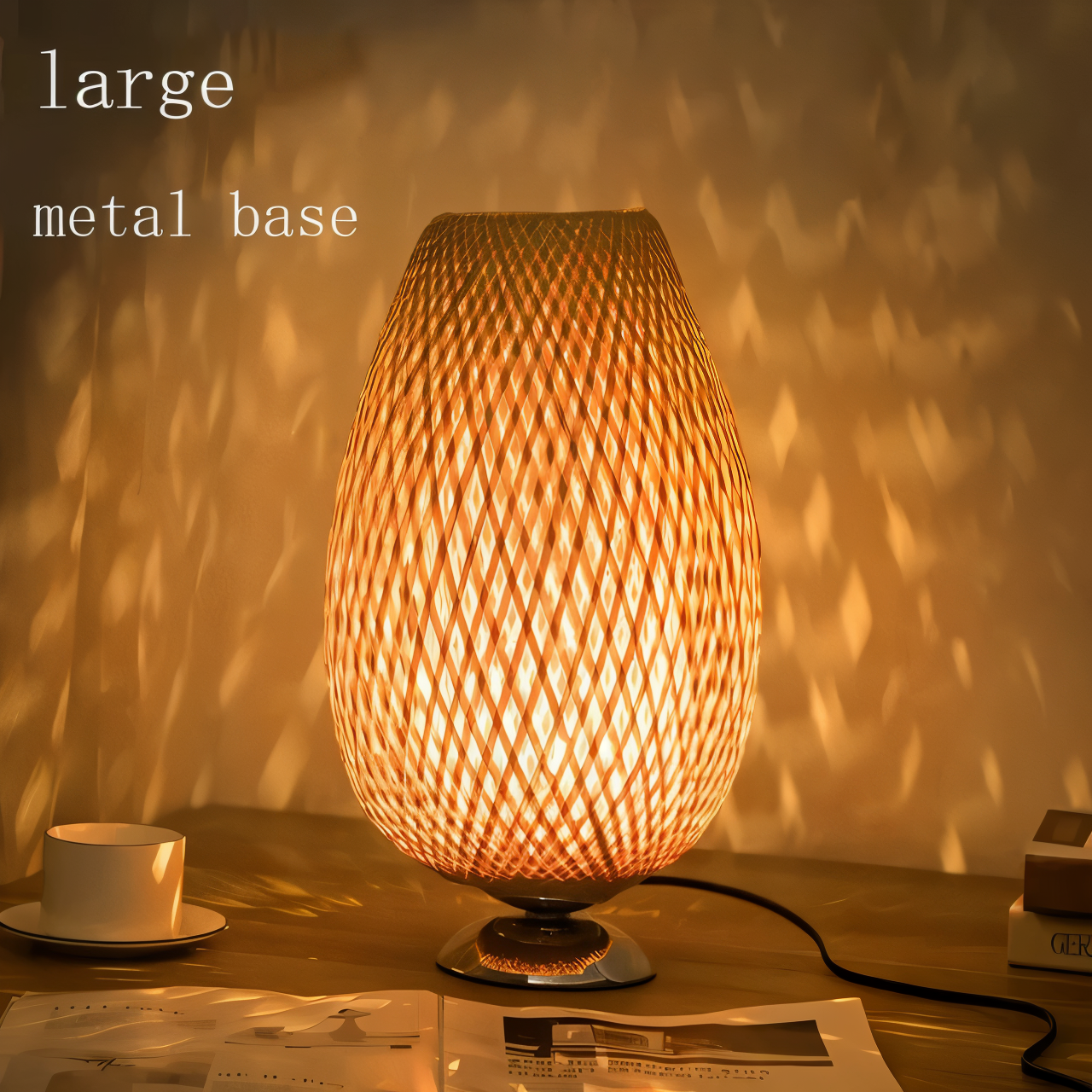 Mara – Geflochtene Bambuslampe