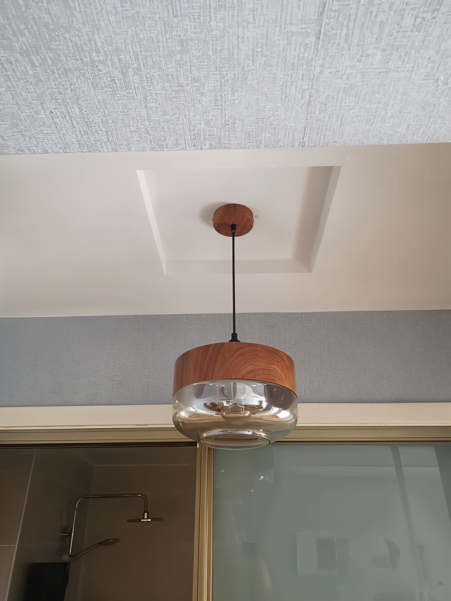 NordLuma – Retro-inspirierte Glas-Pendelleuchte im Loft-Stil