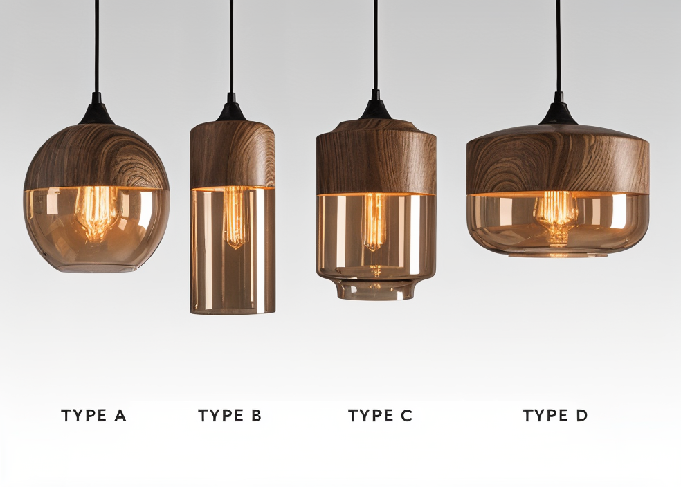 NordLuma – Retro-inspirierte Glas-Pendelleuchte im Loft-Stil
