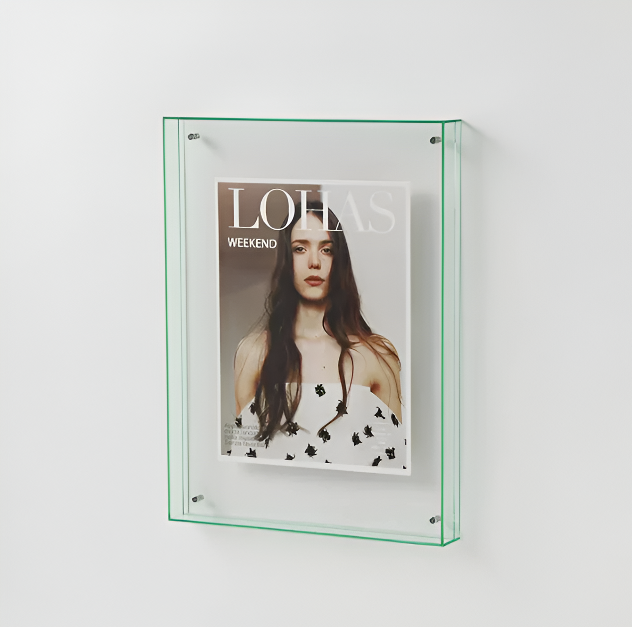 Mynzie – DIY Transparenter Poster-Fotorahmen