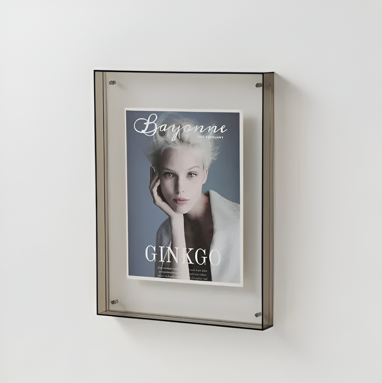 Mynzie – DIY Transparenter Poster-Fotorahmen