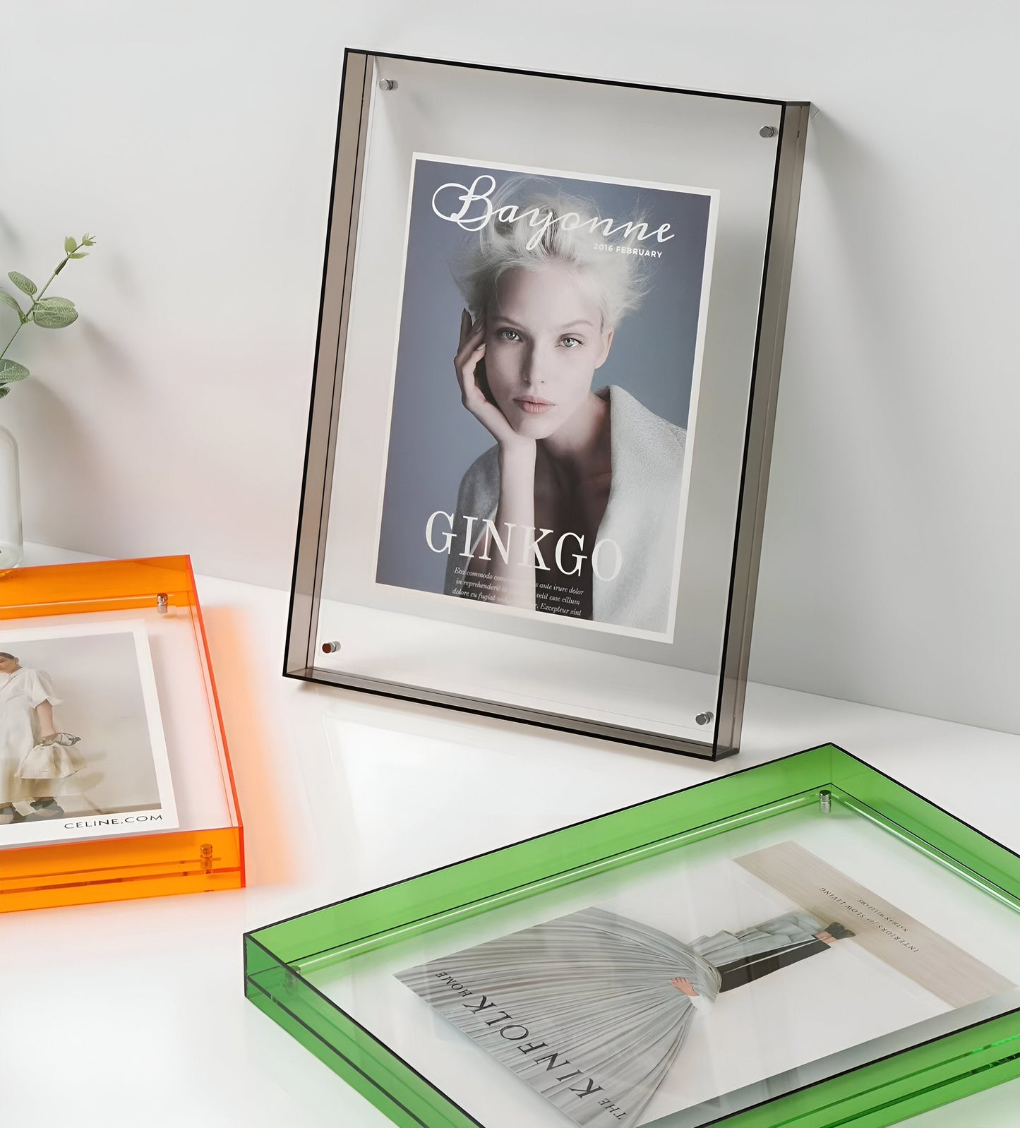 Mynzie – DIY Transparenter Poster-Fotorahmen