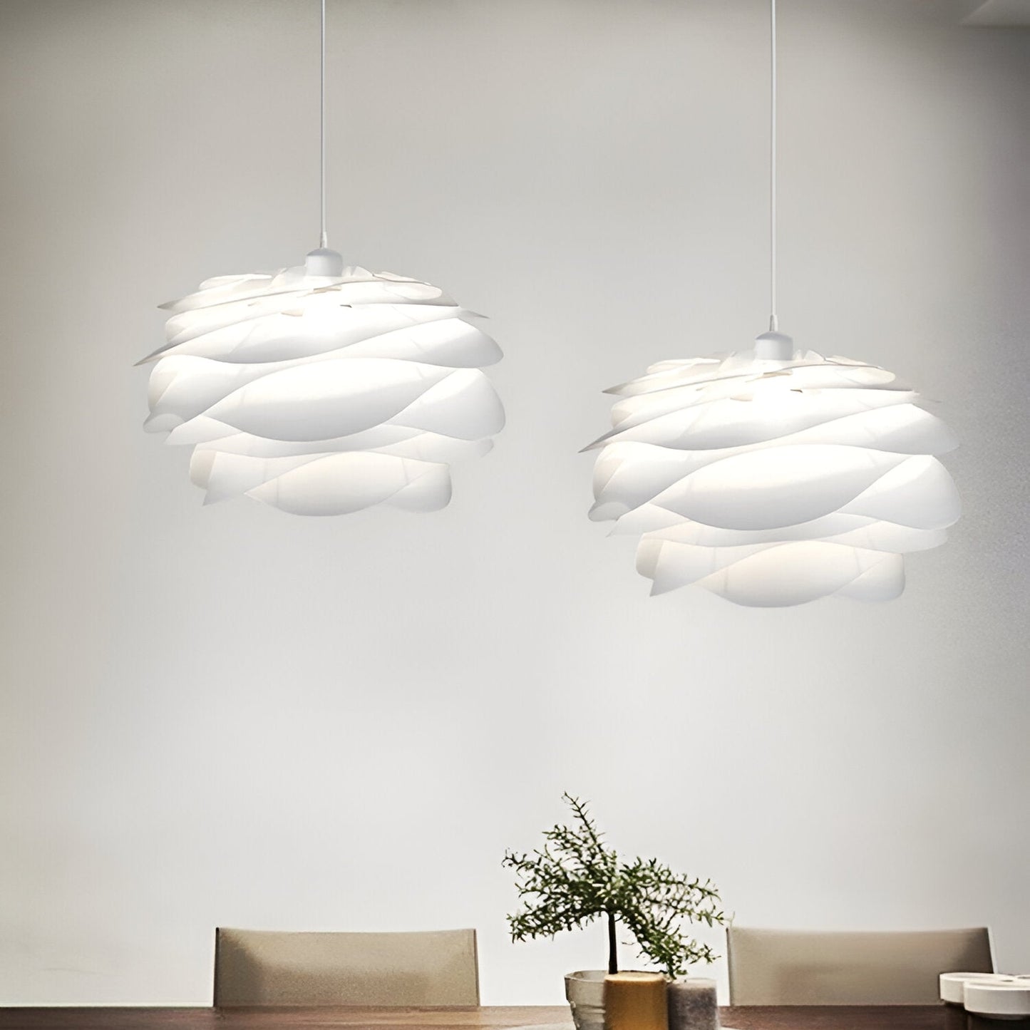 Elina – Florale LED-Pendelleuchte