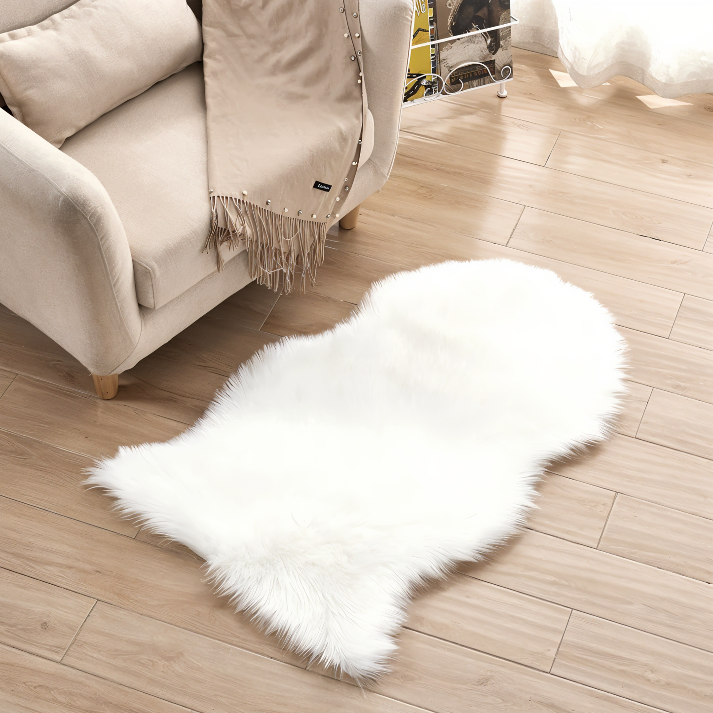 Ciarra – Ultra Fluffy Kunstfell-Teppich