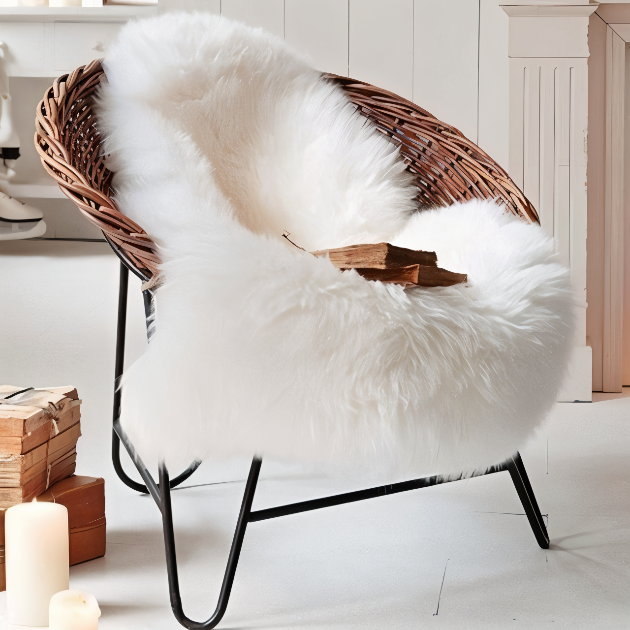 Ciarra – Ultra Fluffy Kunstfell-Teppich