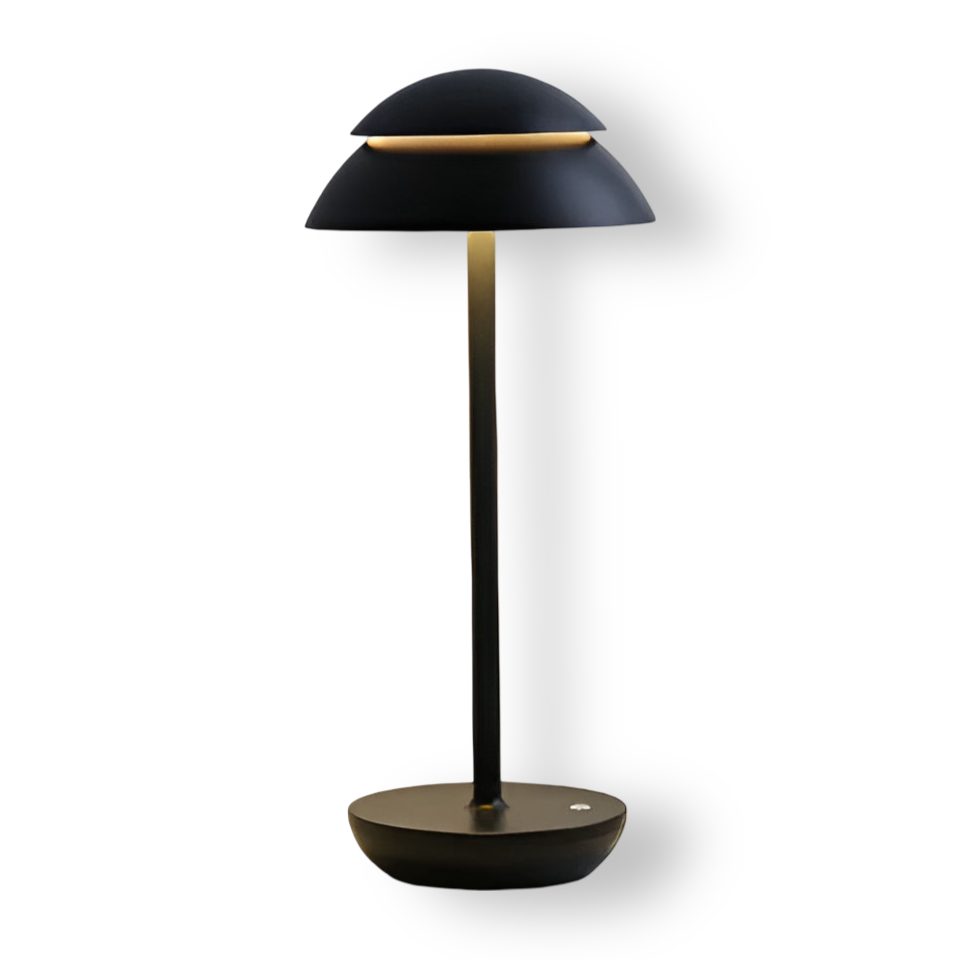 ShadeLite – Kabellose LED-Tischleuchte mit minimalistischem Schirmdesign