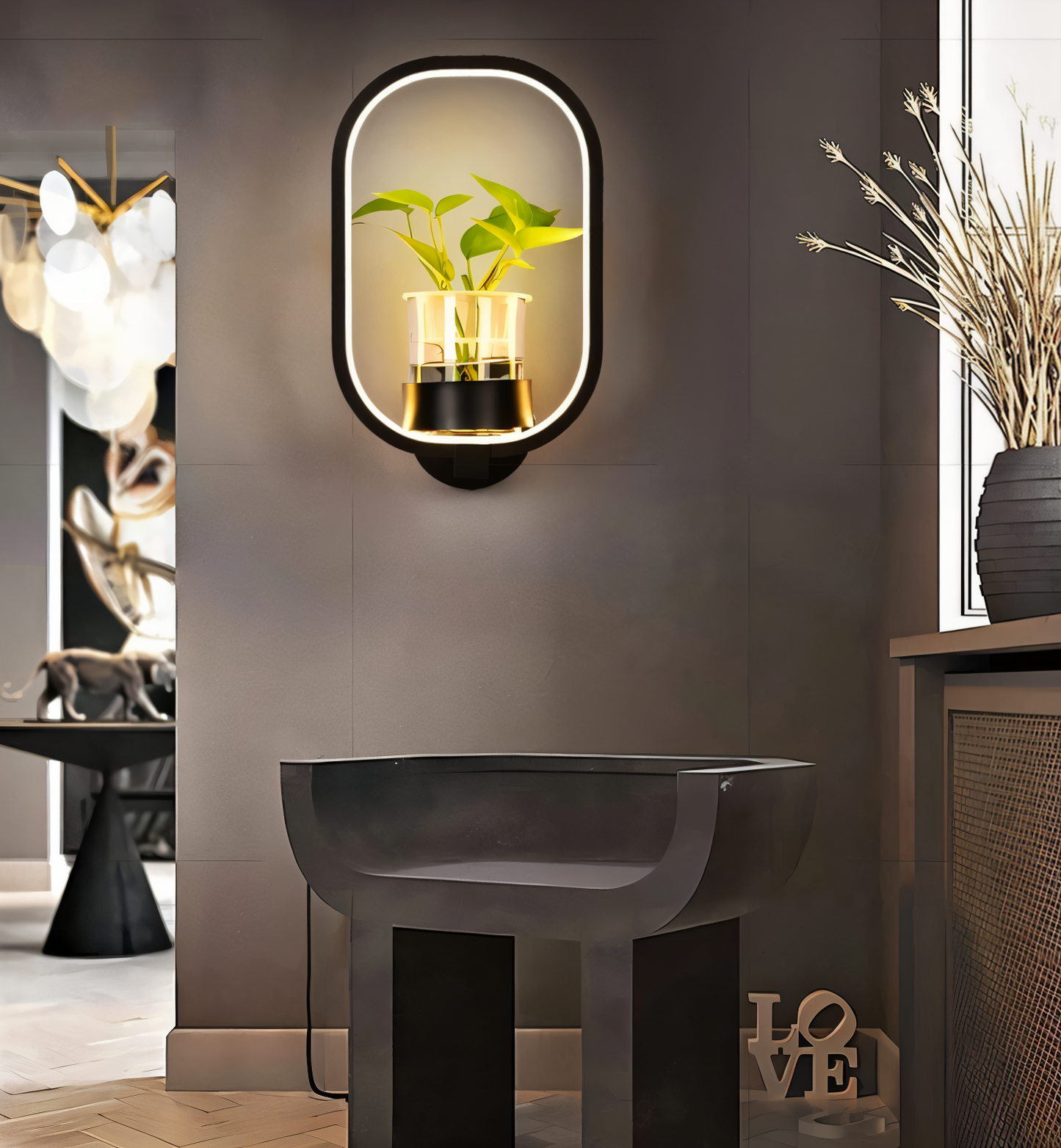 Kaori – Moderne LED-Wandleuchte