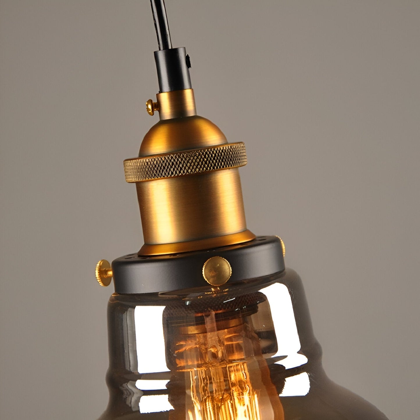 Norvella – Nordic Retro Glas-Pendelleuchte