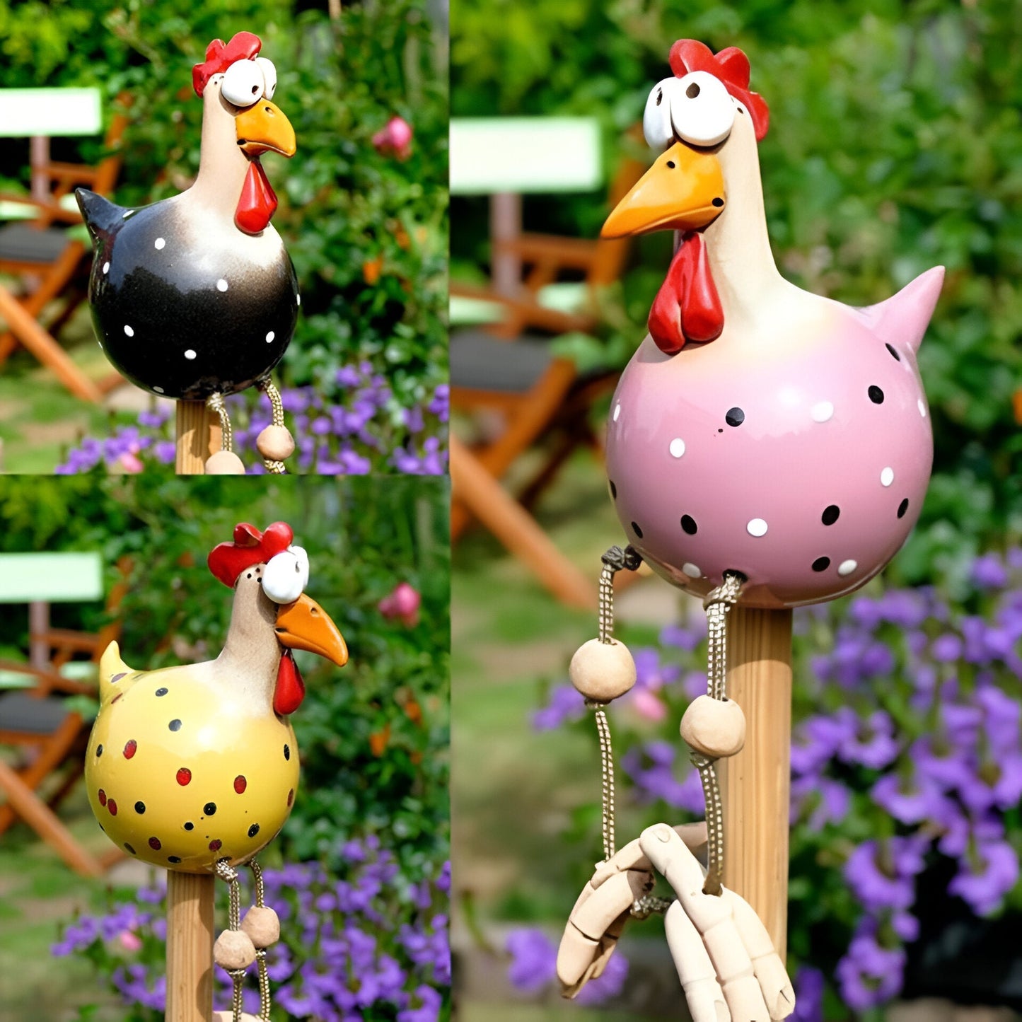 Caeloria – Hahnen Gartenfigur