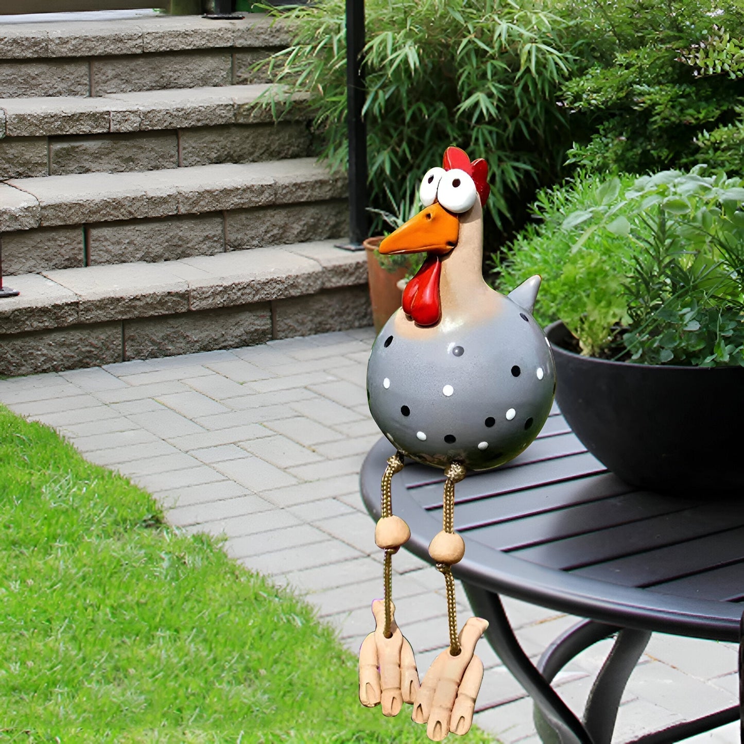 Caeloria – Hahnen Gartenfigur