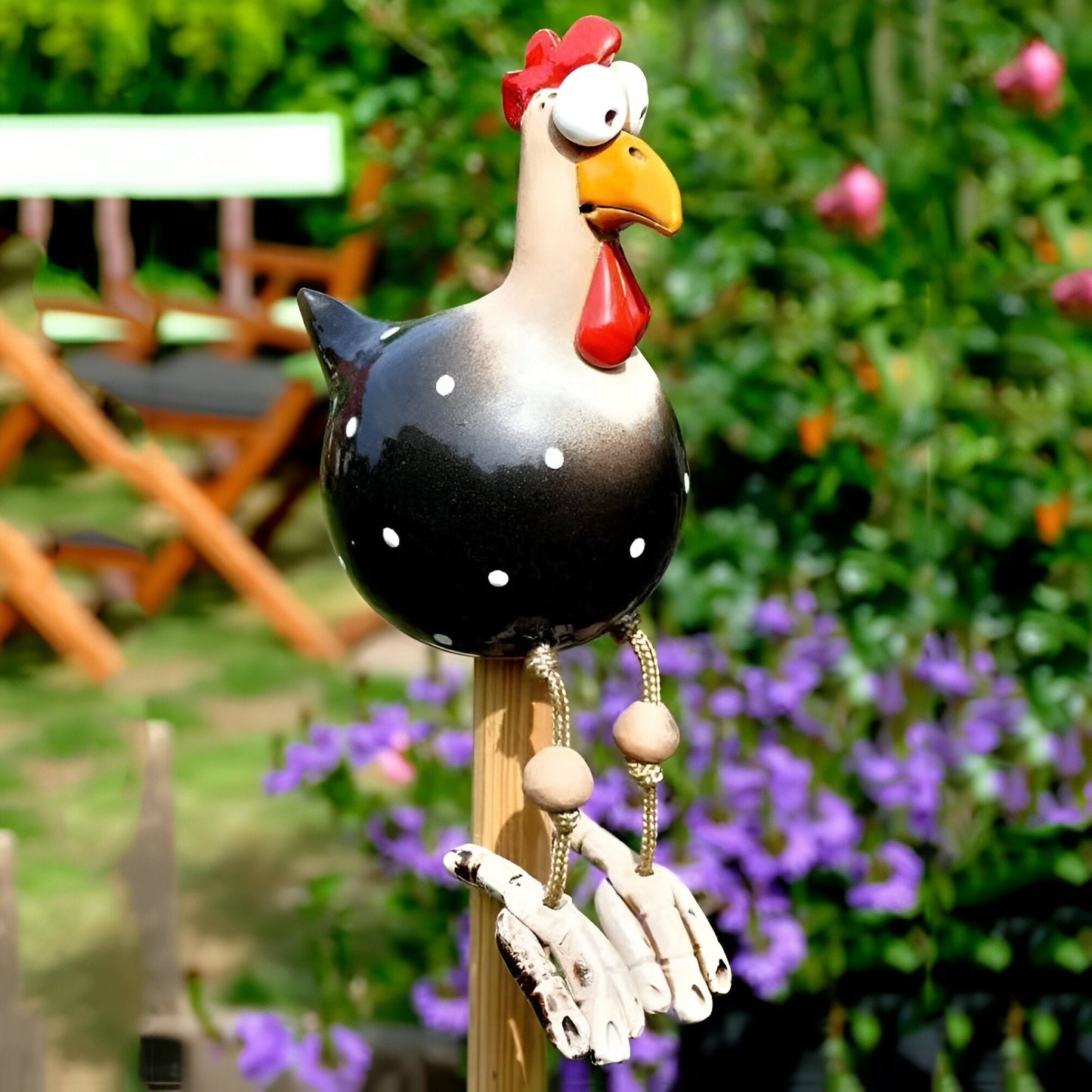 Caeloria – Hahnen Gartenfigur