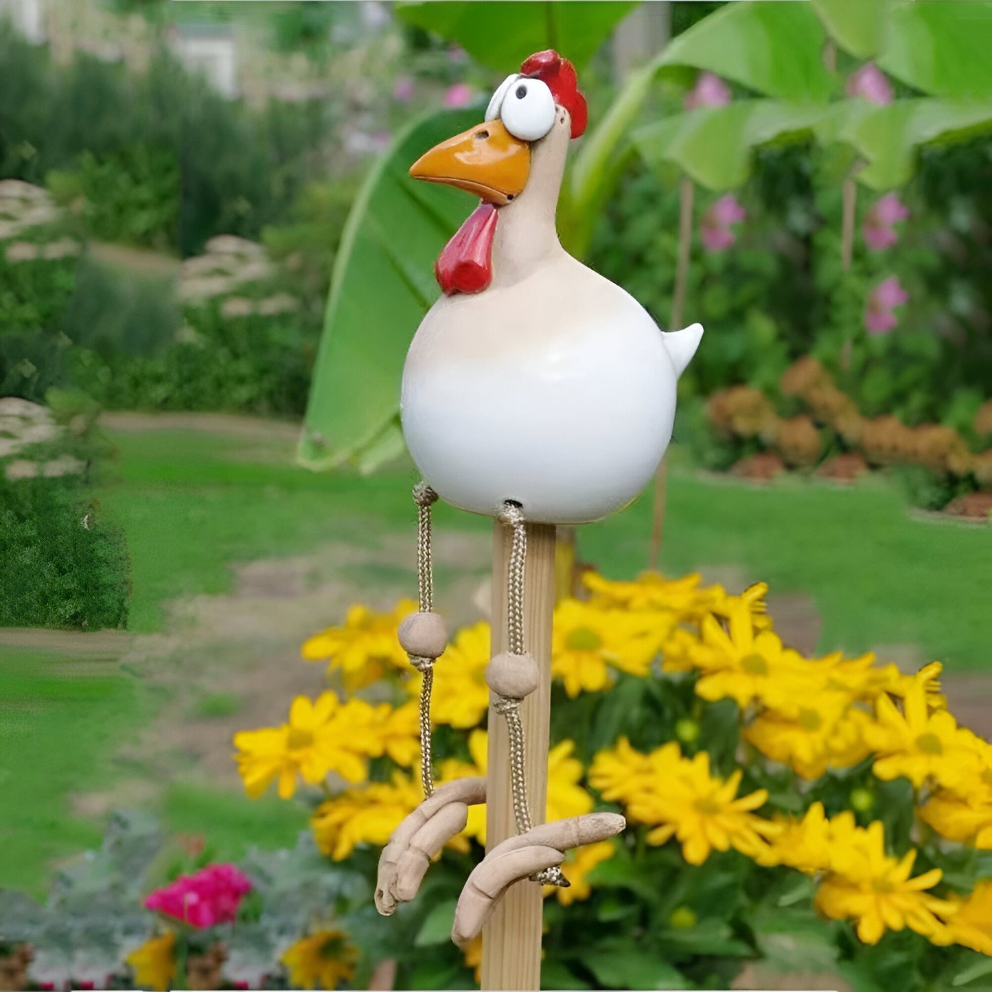 Caeloria – Hahnen Gartenfigur