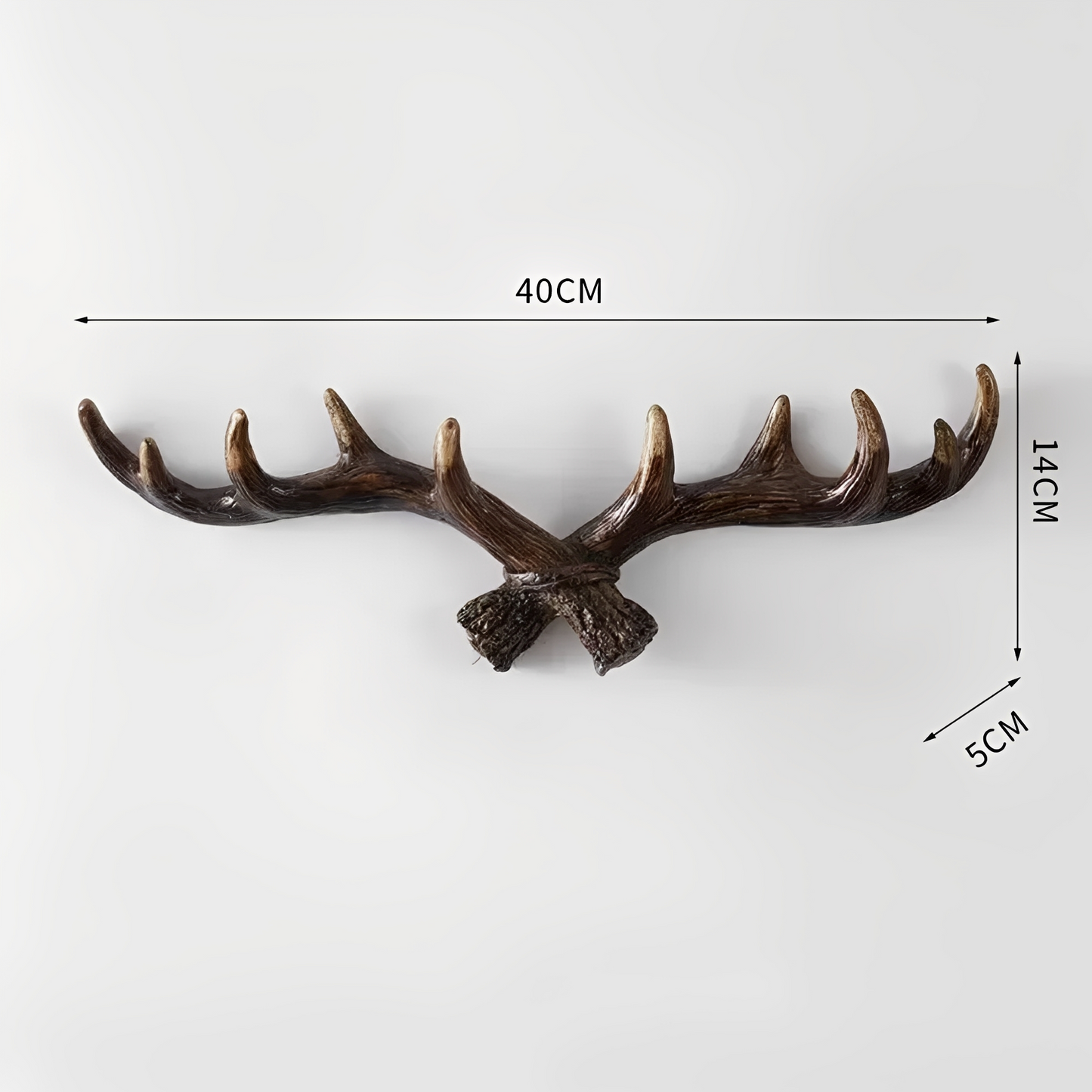 Cervino – Retro Geweih-Wandhaken