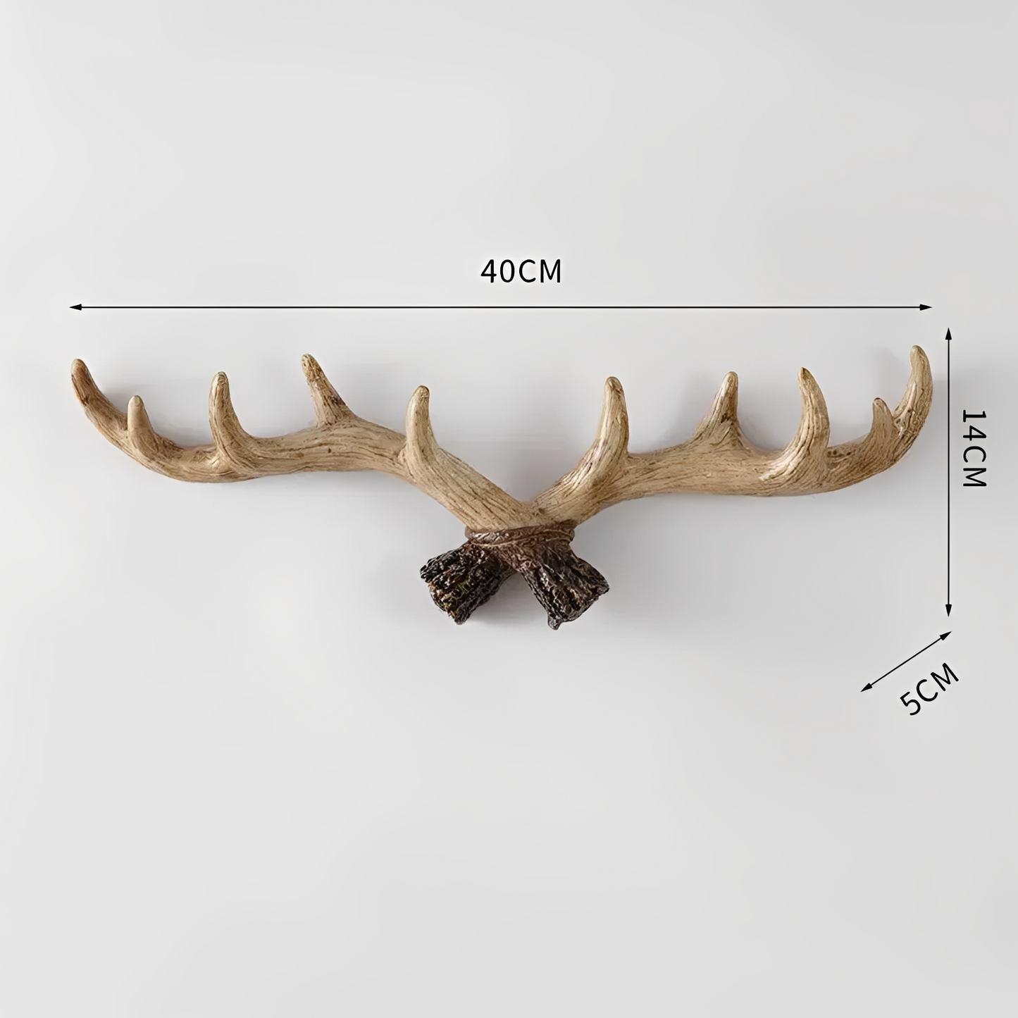 Cervino – Retro Geweih-Wandhaken
