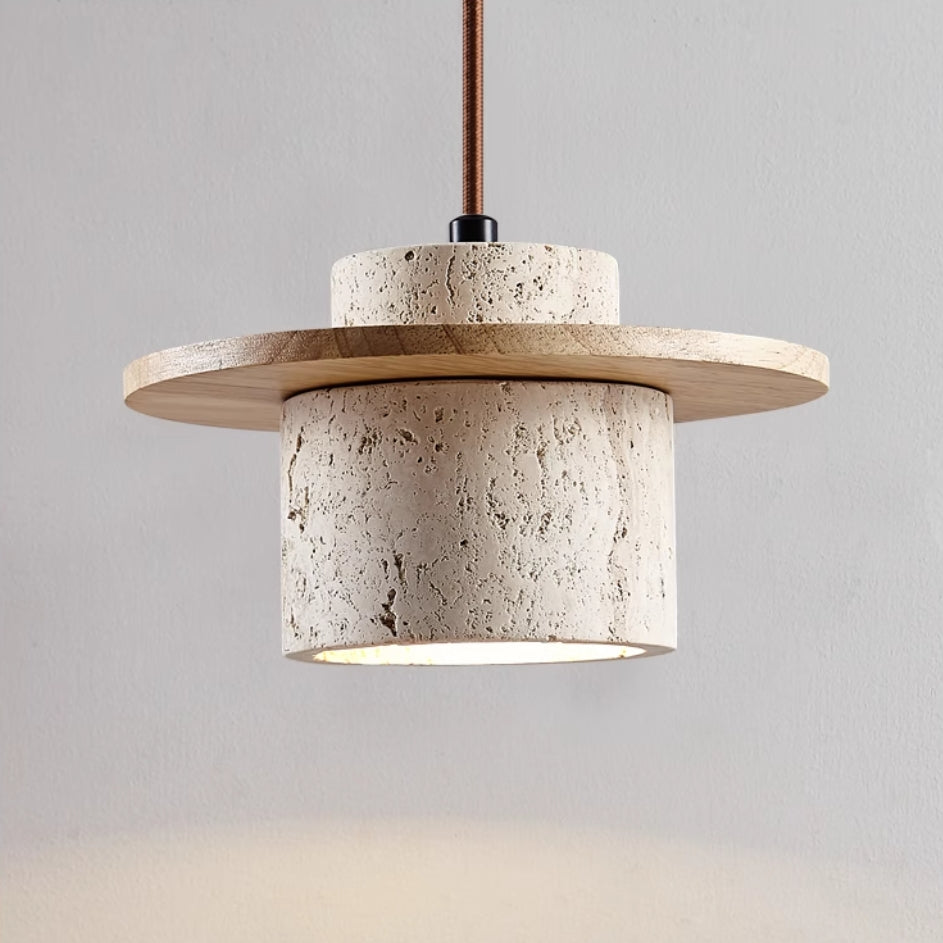 Noemi – Retro Stein-Tischlampe