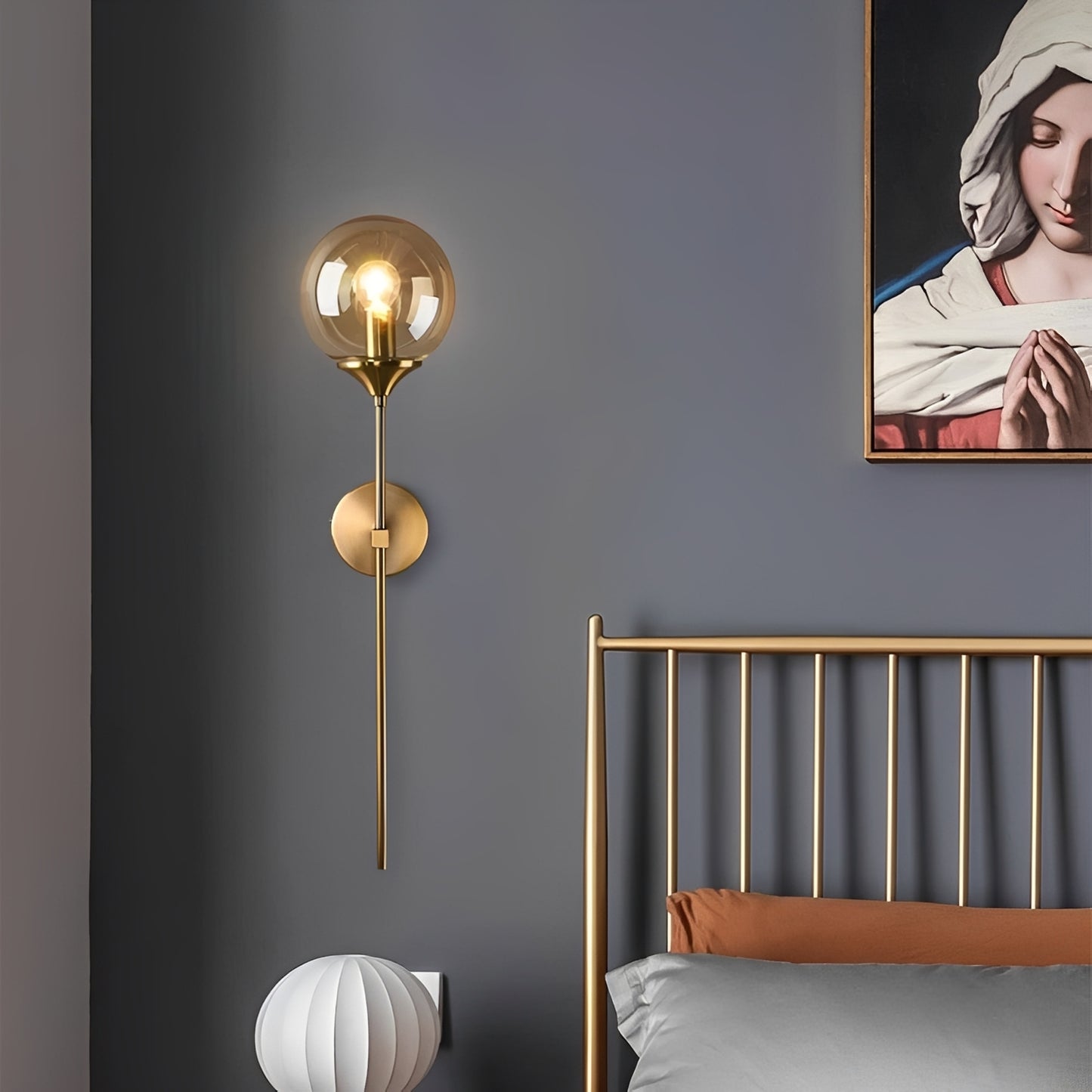 Hera – Moderne Nordische Glas-Wandleuchte