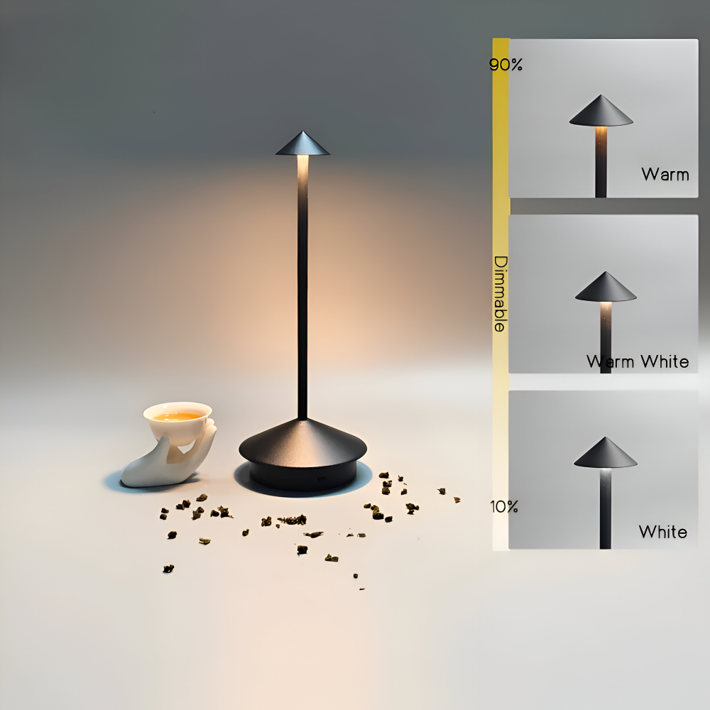 LumoBar – Minimalistische LED Tischlampe