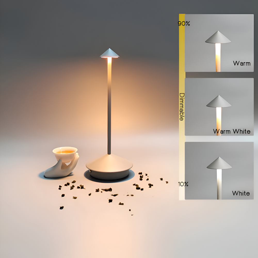 LumoBar – Minimalistische LED Tischlampe