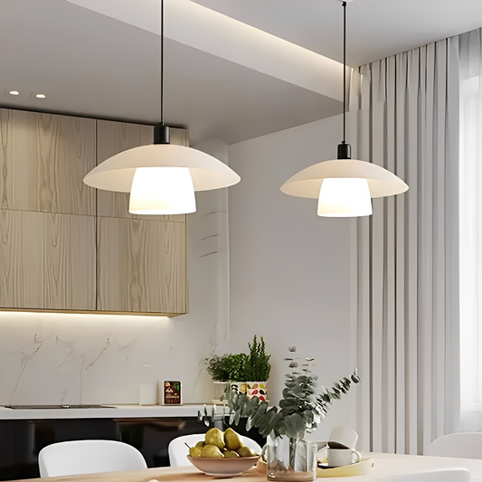 Noa – Italienische Minimalistische Glas-Hängeleuchte