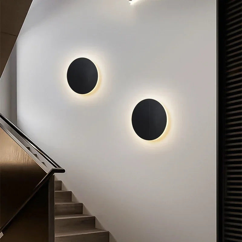 Zeitlose LED-Wandlampe – Runde Designleuchte für Flur, Schlafzimmer oder Wohnzimmer