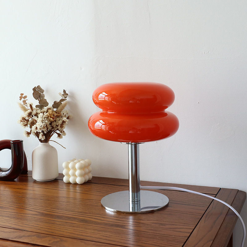 Freja – Nordische Glas-Tischlampe im Minimalistischen Design