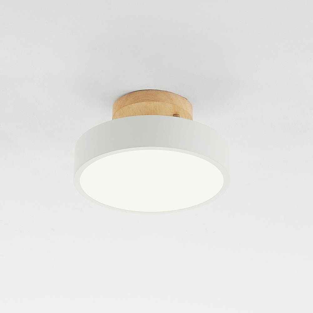 HolzAura – Zeitgemäße LED-Deckenlampe
