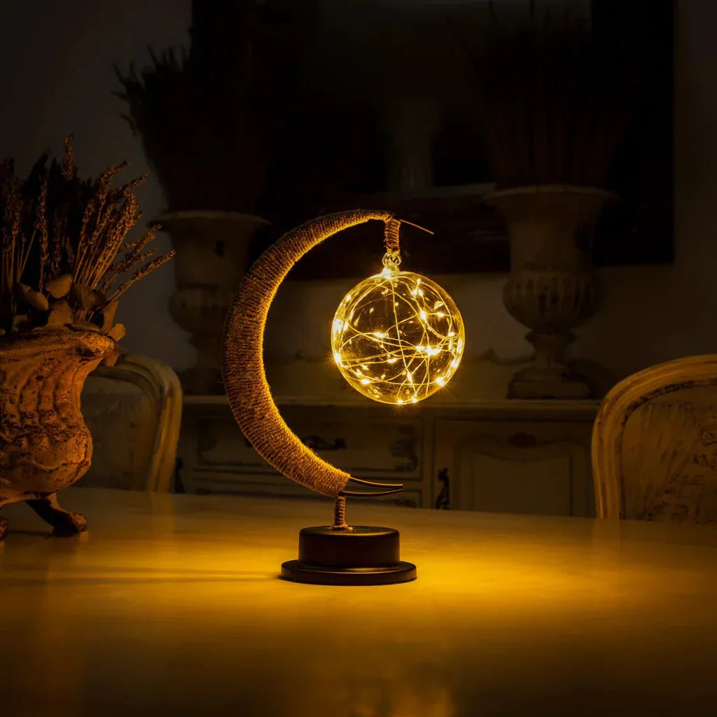 MoonAura – LED-Mondlicht mit sanftem Leuchtschein