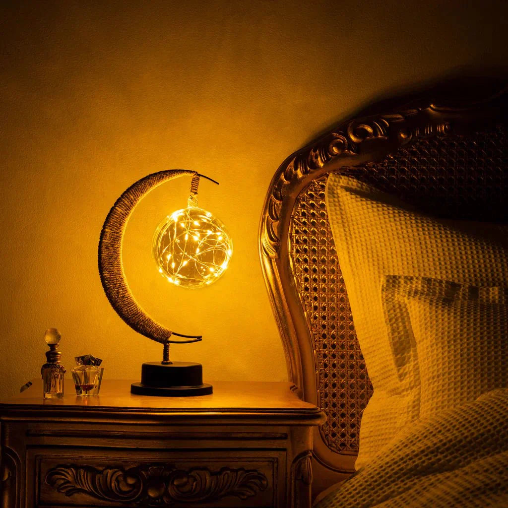 MoonAura – LED-Mondlicht mit sanftem Leuchtschein