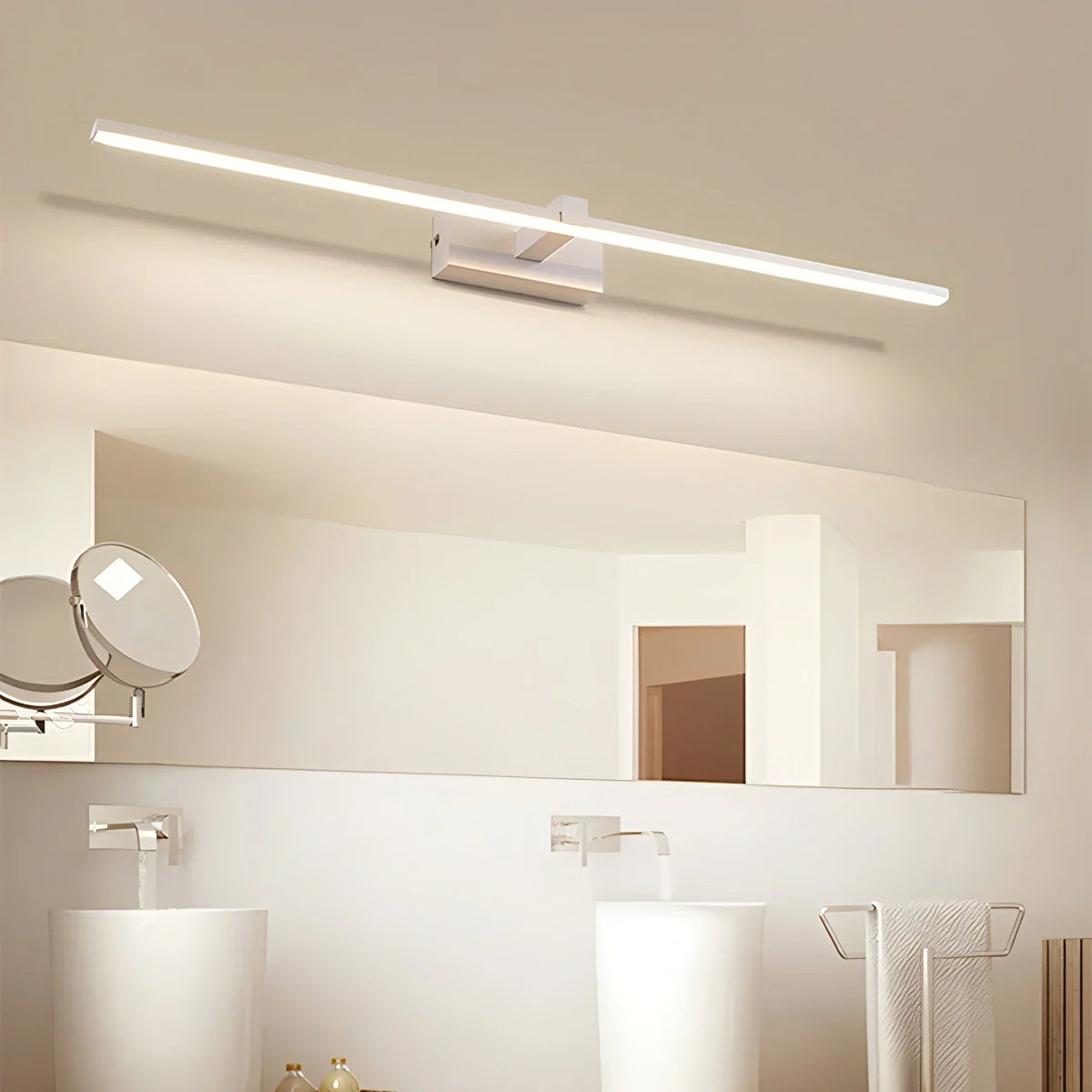 Mizuki – Nordische LED Spiegel-Wandleuchte
