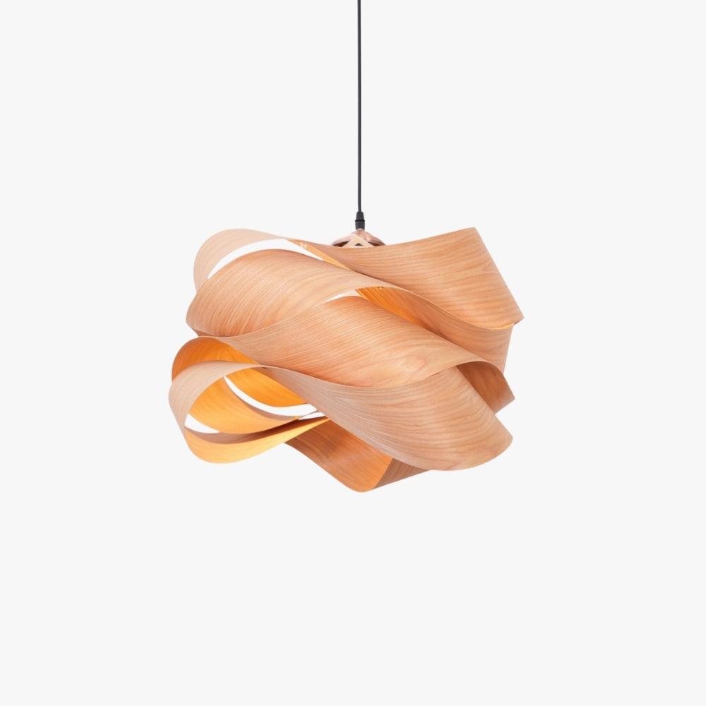 Hinata – Massivholz Pendelleuchte