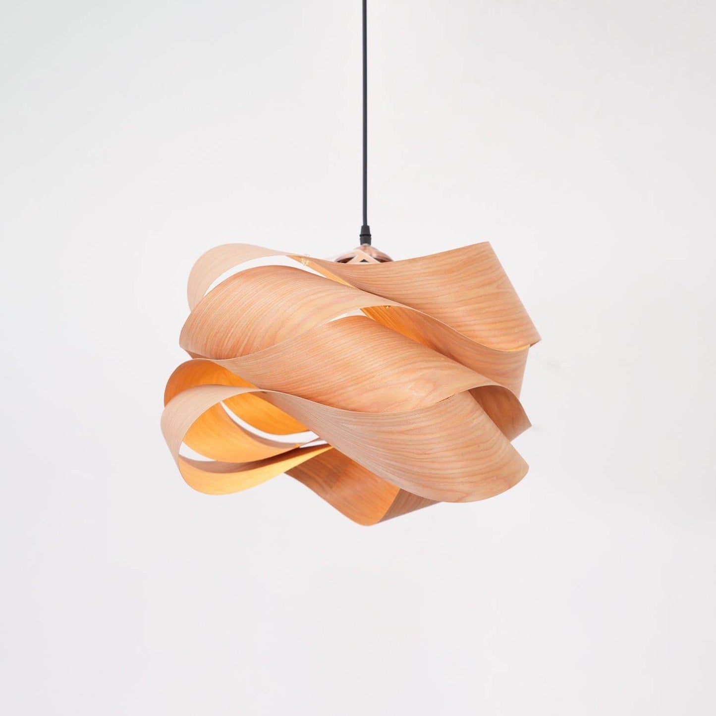 Hinata – Massivholz Pendelleuchte