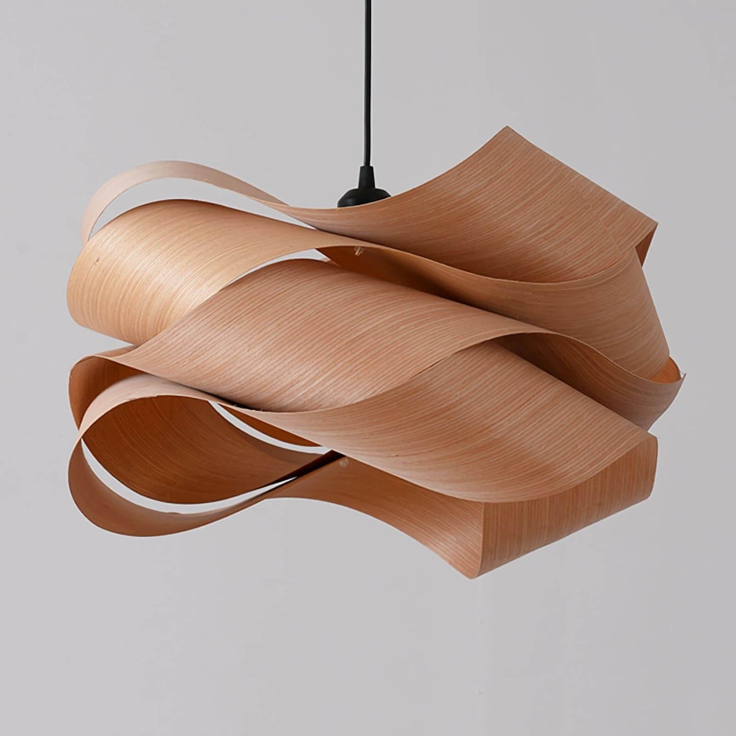 Hinata – Massivholz Pendelleuchte