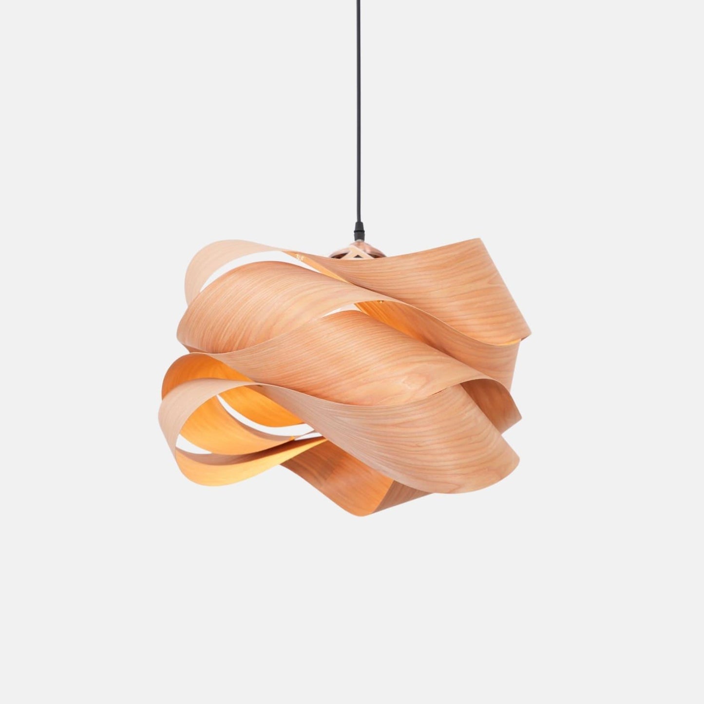 Hinata – Massivholz Pendelleuchte