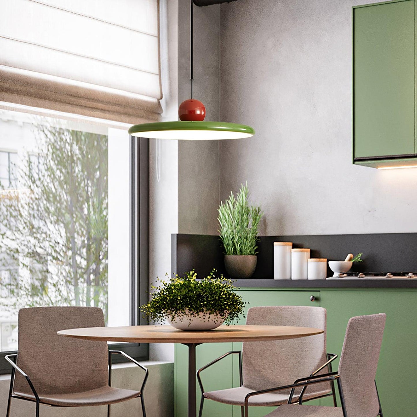 Luca – Modern Flying Saucer LED Tischlampe