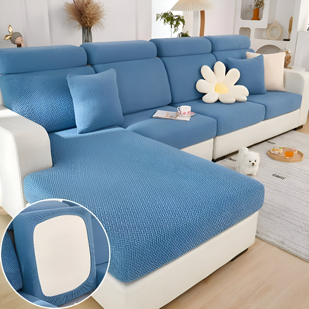 Selena – 360° Stretch Sofabezug & Kissenhülle