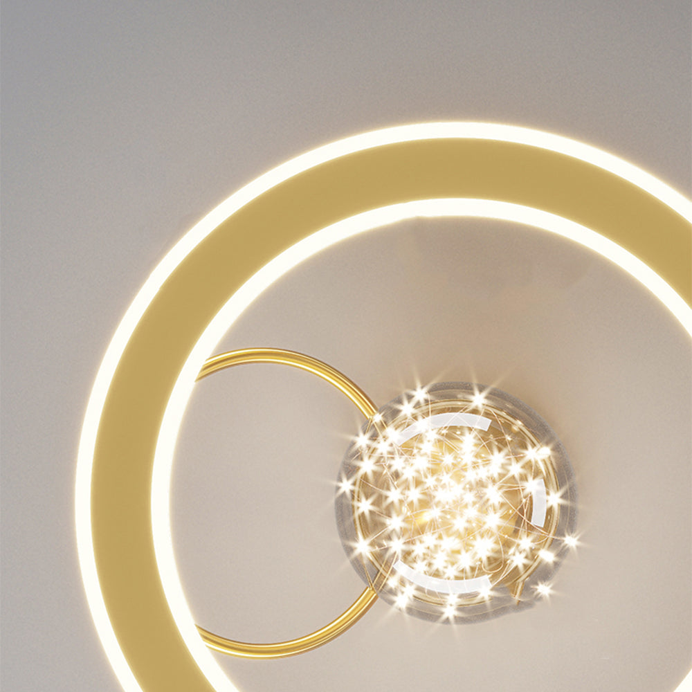Giro – Minimalistische LED Sternenhimmel-Deckenleuchte