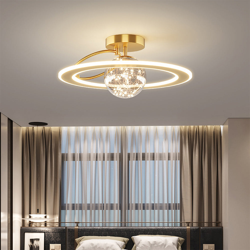 Giro – Minimalistische LED Sternenhimmel-Deckenleuchte