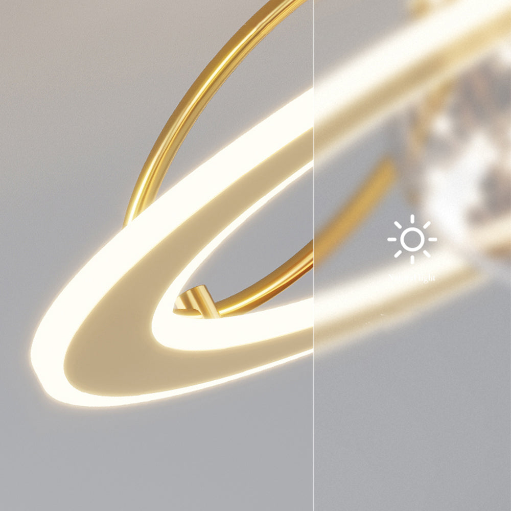 Giro – Minimalistische LED Sternenhimmel-Deckenleuchte