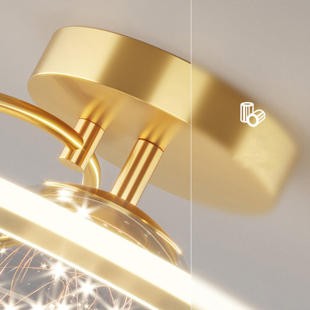 Giro – Minimalistische LED Sternenhimmel-Deckenleuchte