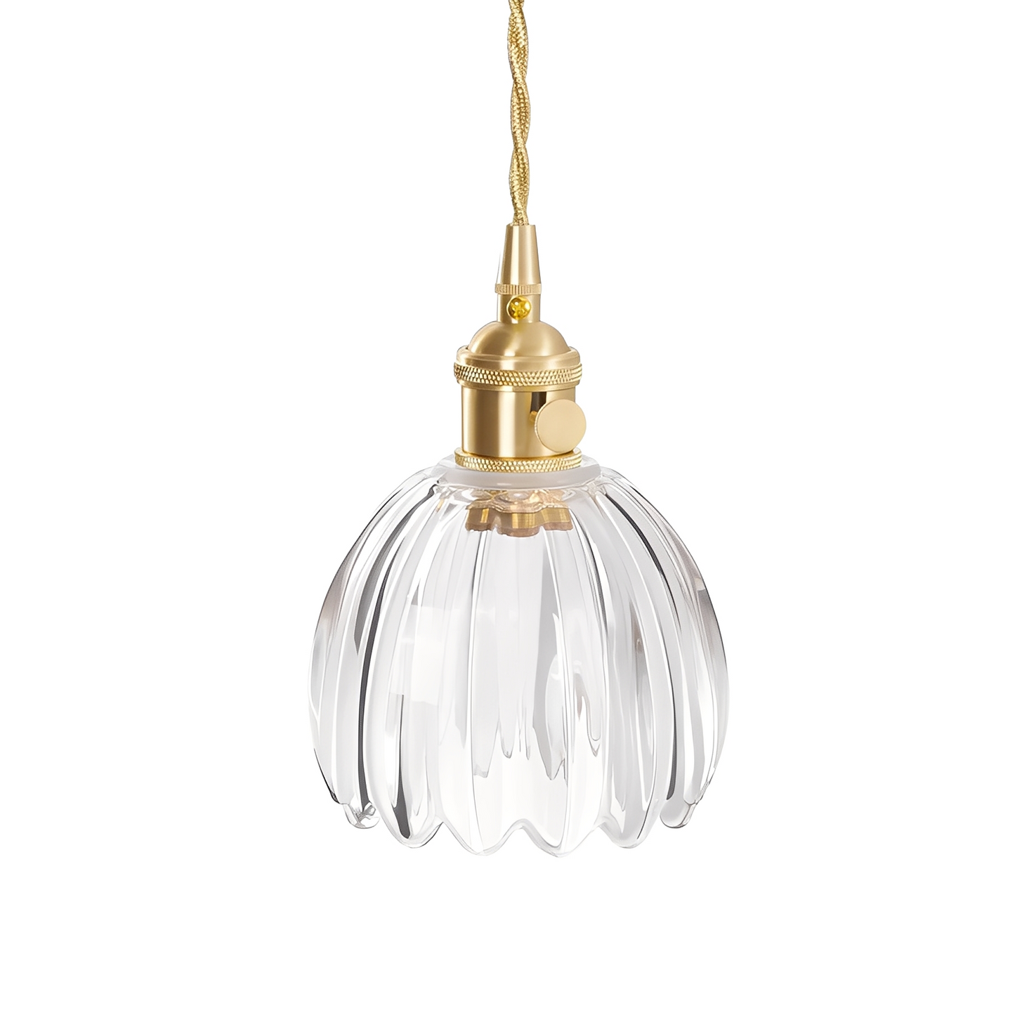 Sakumi – Nordic Glasblumen-Deckenlampe