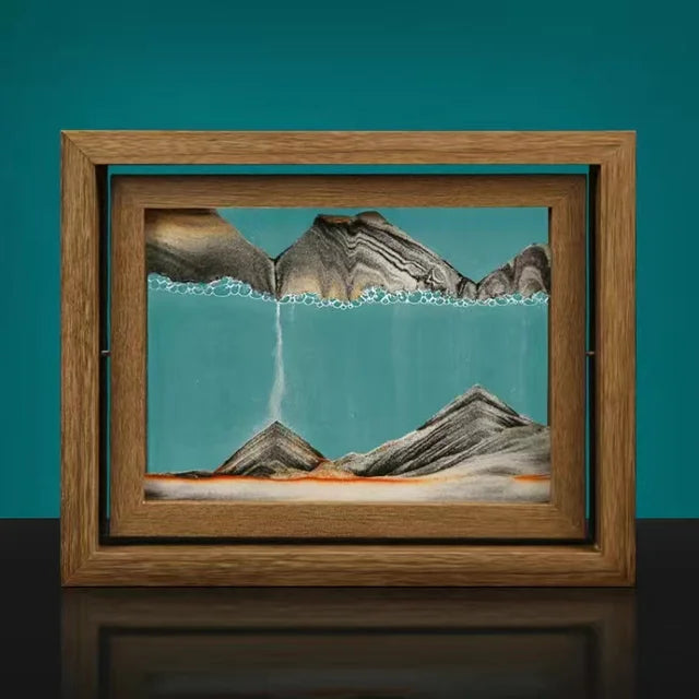 Irish – Rotierende Sandkunst aus Glas für entspannte Wohnmomente