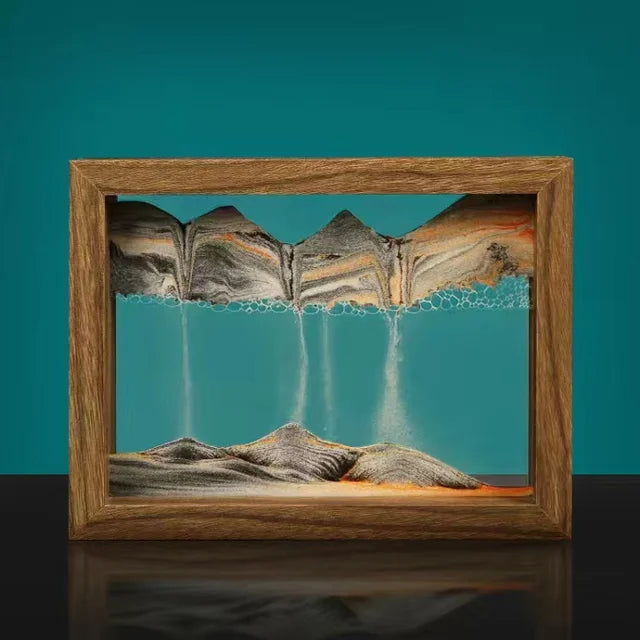 Irish – Rotierende Sandkunst aus Glas für entspannte Wohnmomente