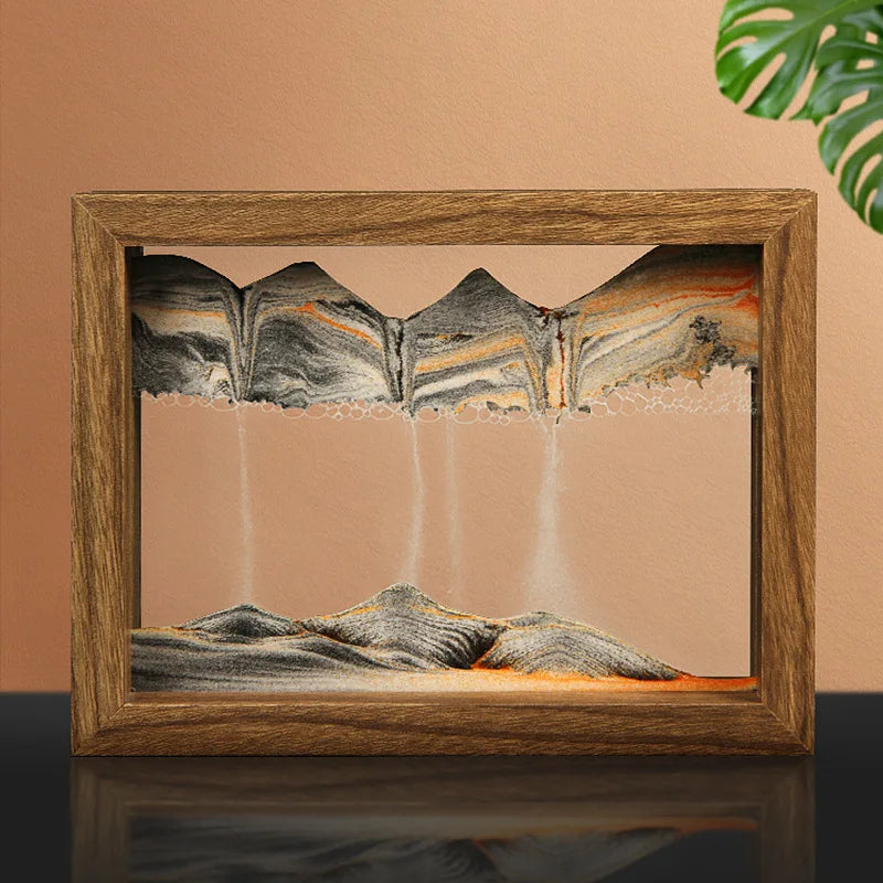 Irish – Rotierende Sandkunst aus Glas für entspannte Wohnmomente