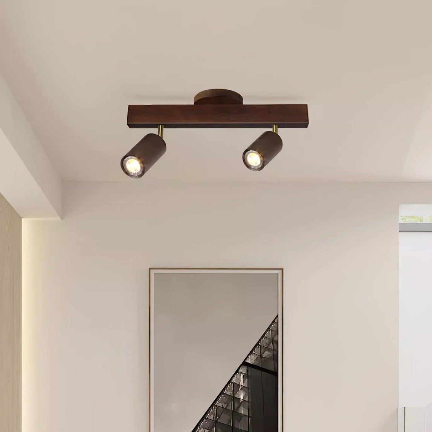 Tommy – Moderne Holz-Deckenleuchte