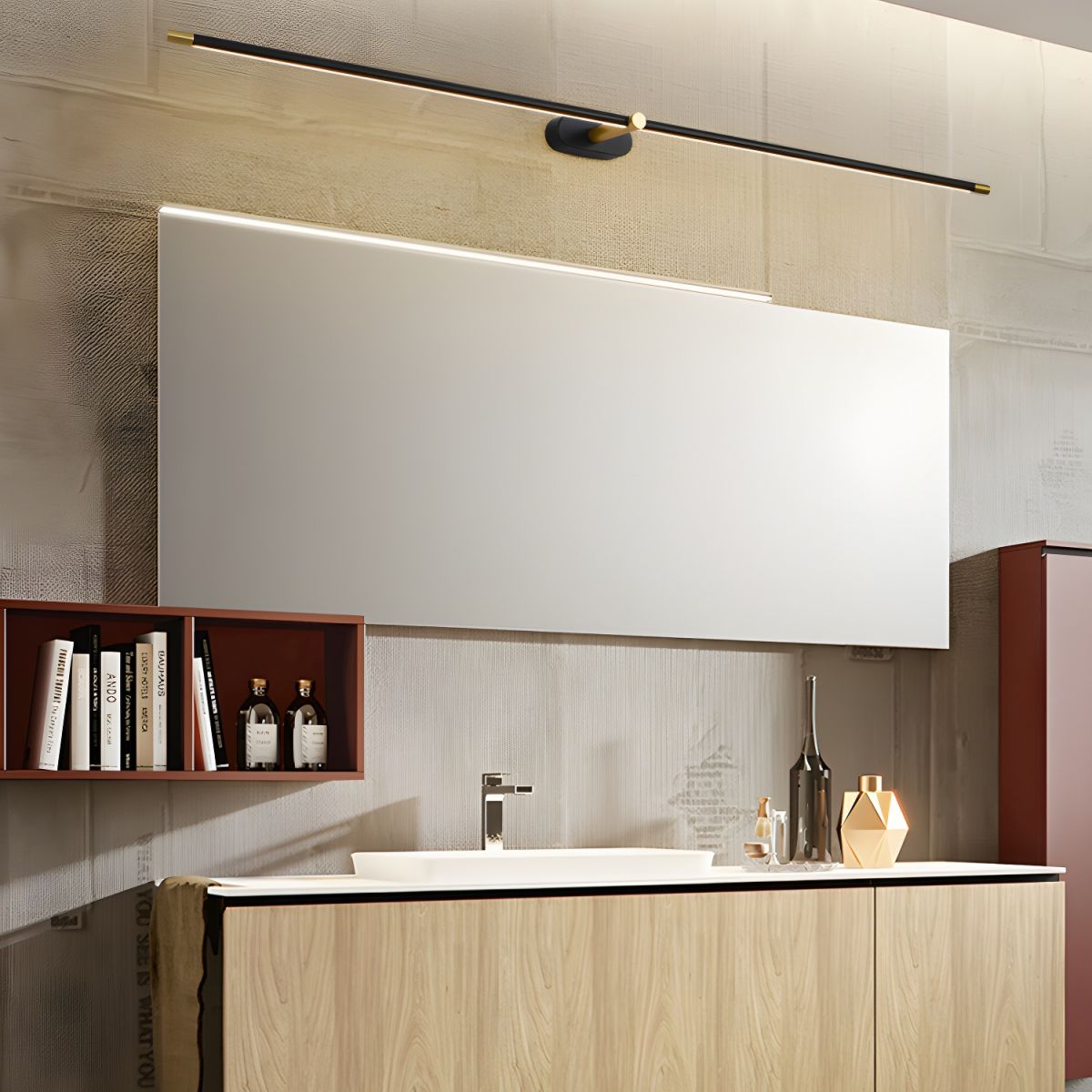 Leonie – Moderne LED-Spiegelleuchte