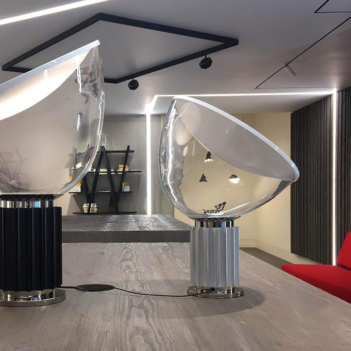 Raiden – Radar Design Tischleuchte
