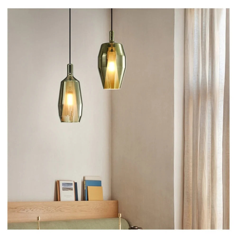 Althea – Moderne Mehrfarbige Glas Pendelleuchte